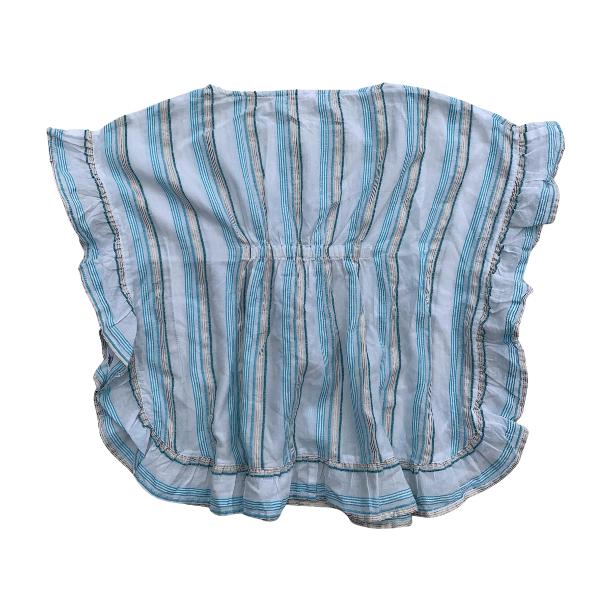 LISON PARIS - ROBE - BLANC, BLEU - 6 ANS