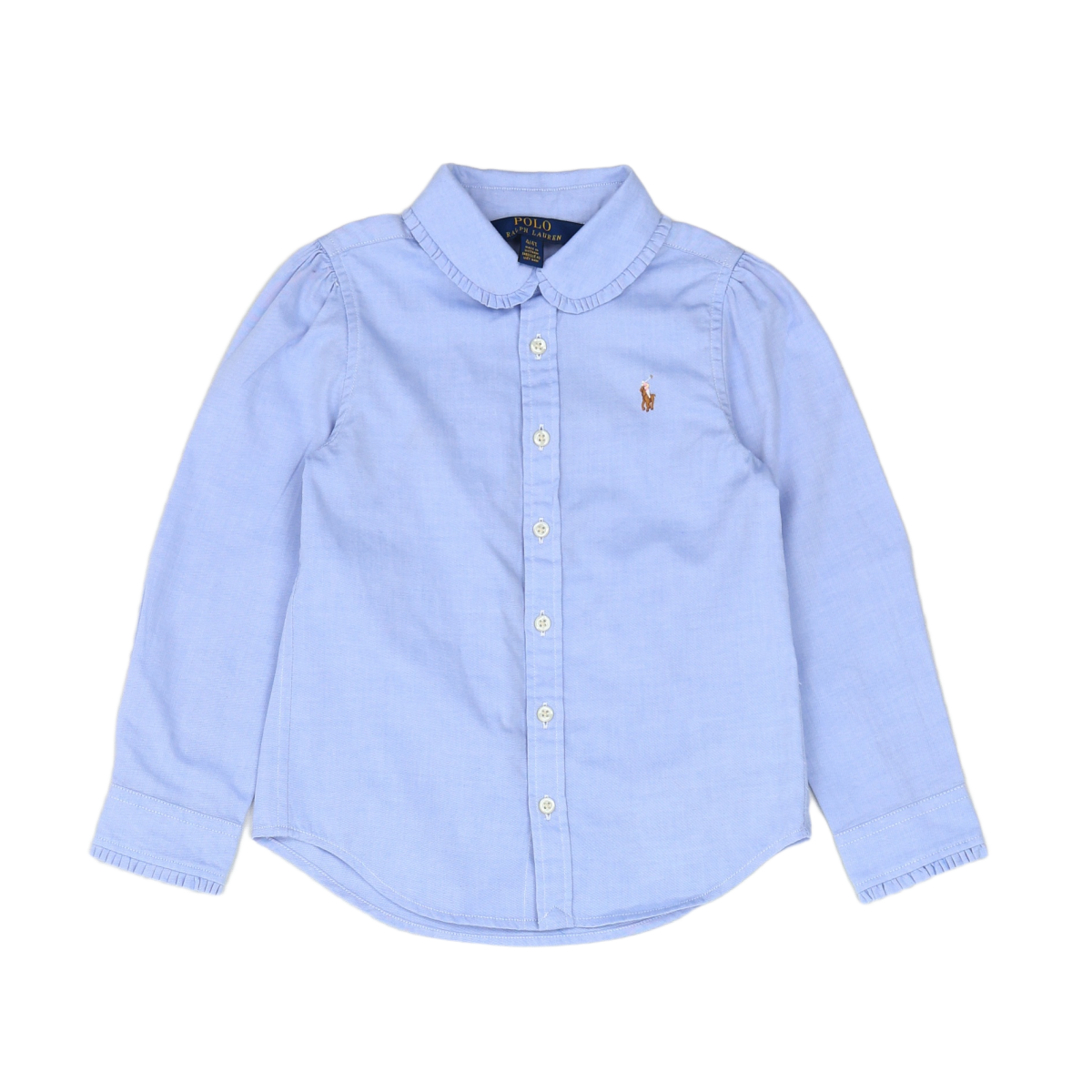RALPH LAUREN - CHEMISE - BLEU - 4 ANS
