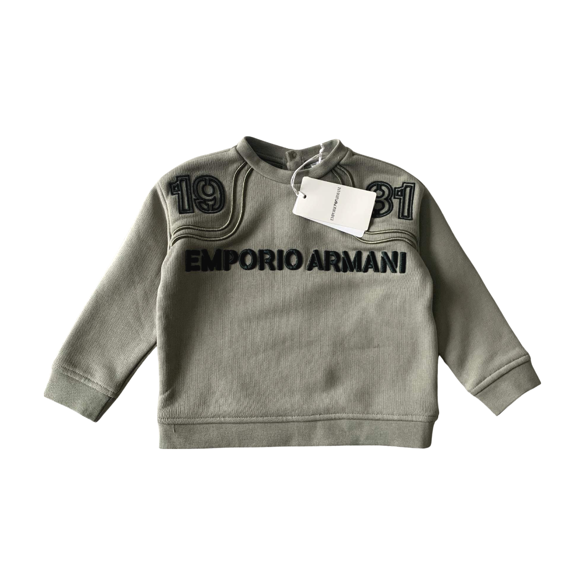 ARMANI - PULL - VERT - 12 MOIS