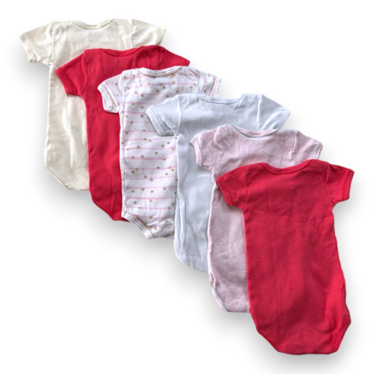 LITTLE BOAT - BODY - PINK, YELLOW - 6 MONTHS