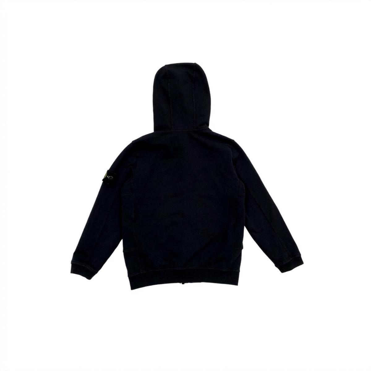 STONE ISLAND - CARDIGAN - NOIR - 5 ANS