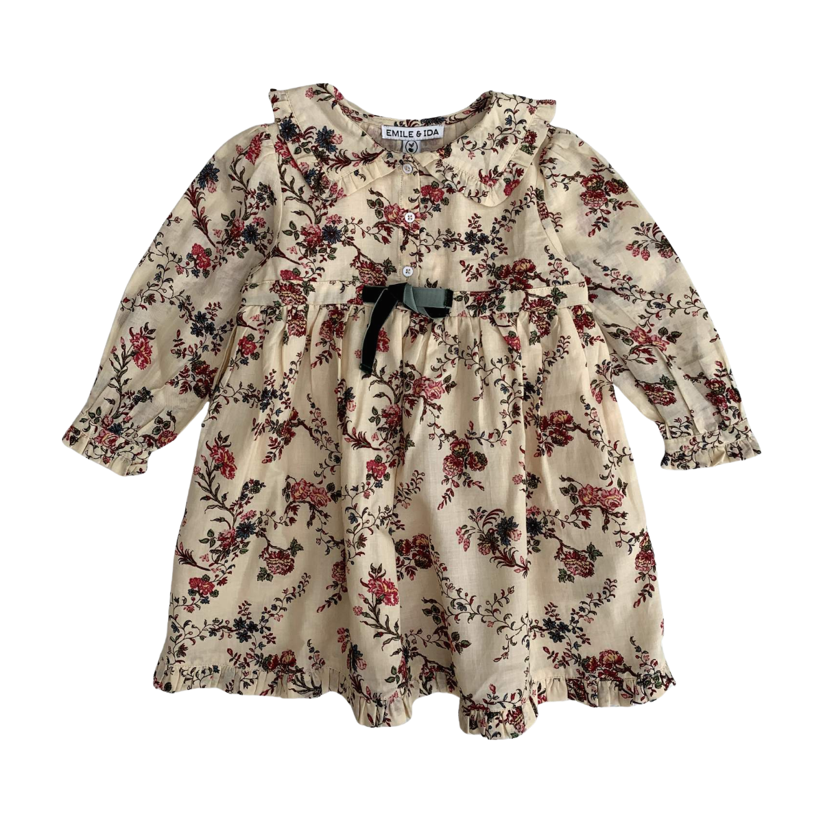 EMILE & IDA - ROBE - BEIGE - 24 MOIS
