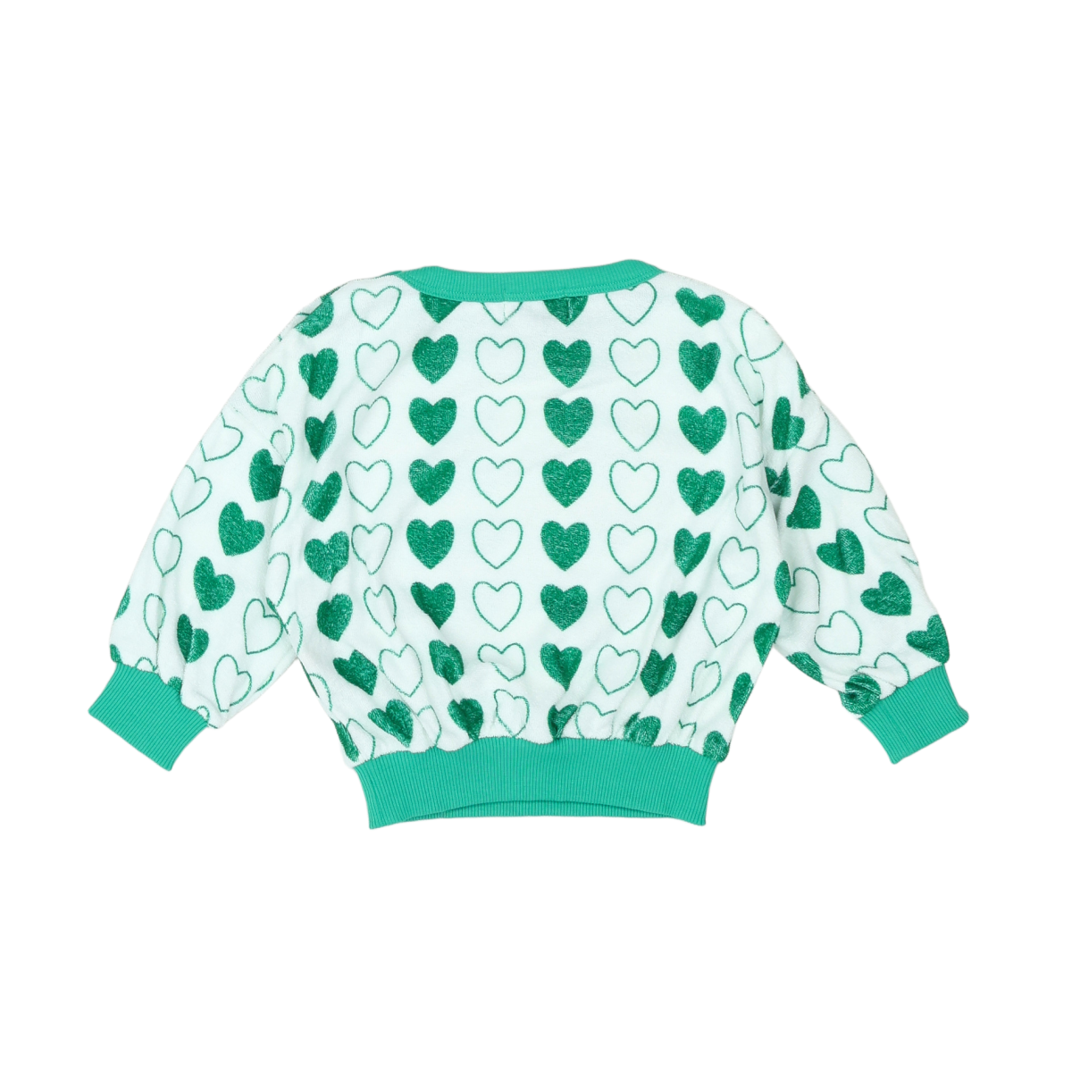 WE ARE KIDS - SWEAT - BLANC, VERT - 12 MOIS