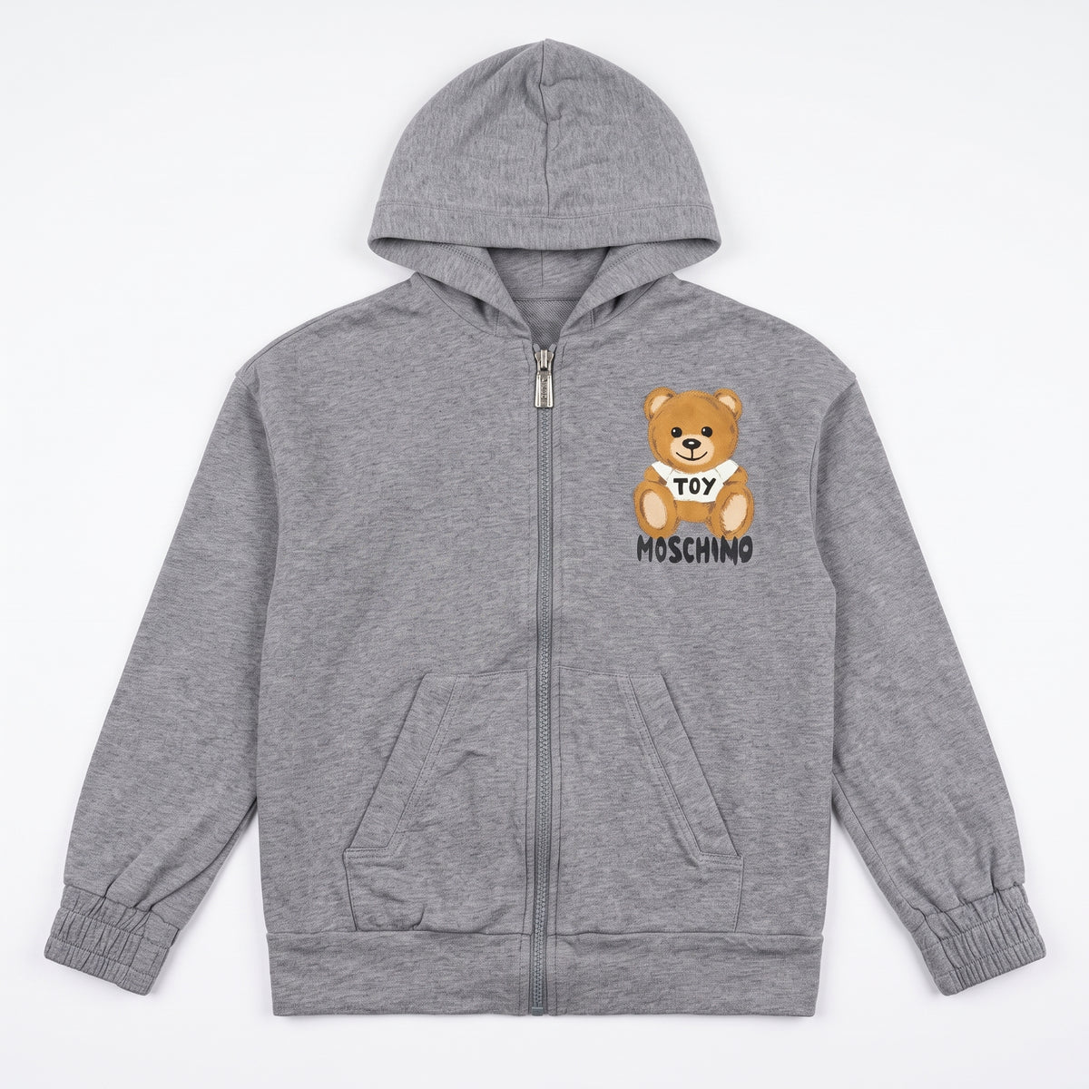 MOSCHINO - SWEAT - GRIS - 8 ANS