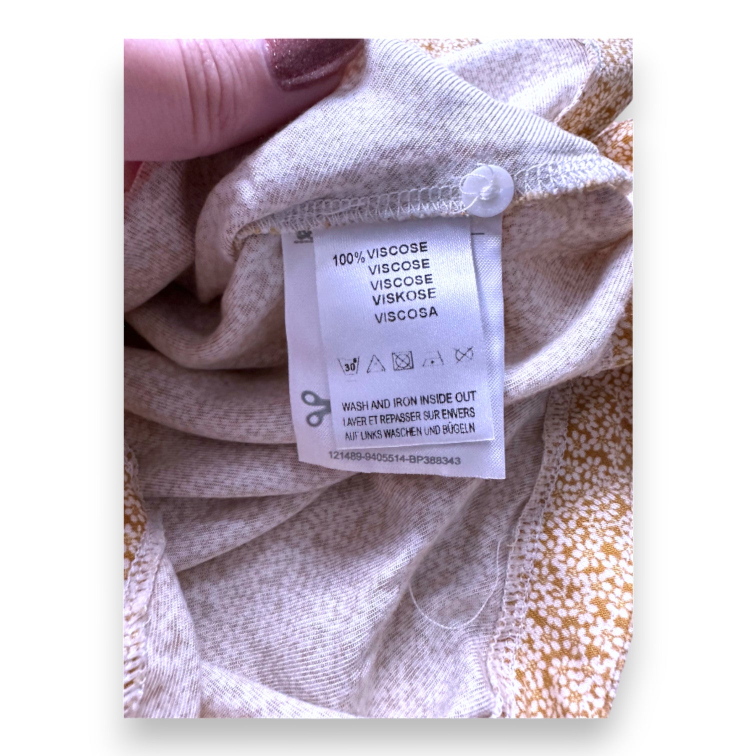 CYRILLUS - Yellow floral dress - 8 years