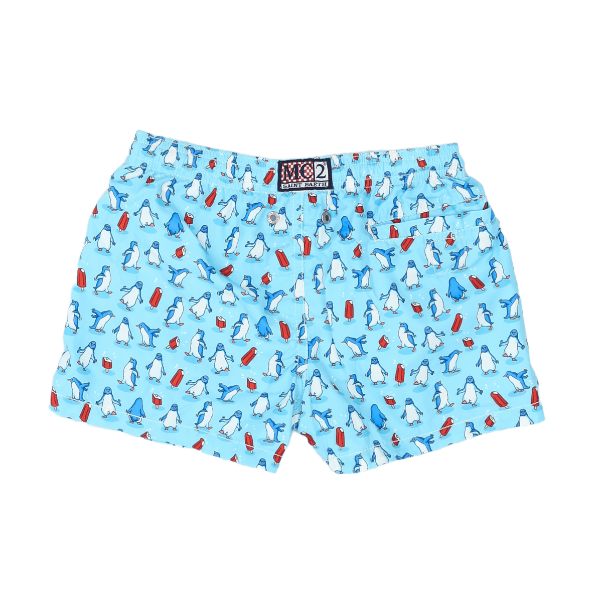 MC2 SAINT BARTH - SWIM SHORTS - BLUE - 6 YEARS