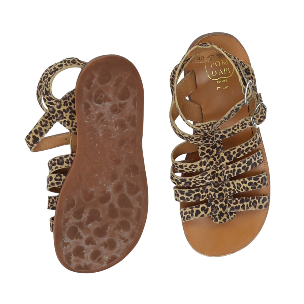 POM D'API - SANDALES - MARRON - 32