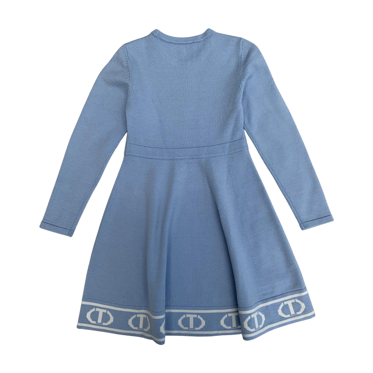 TWINSET - ROBE - BLEU - 8 ANS