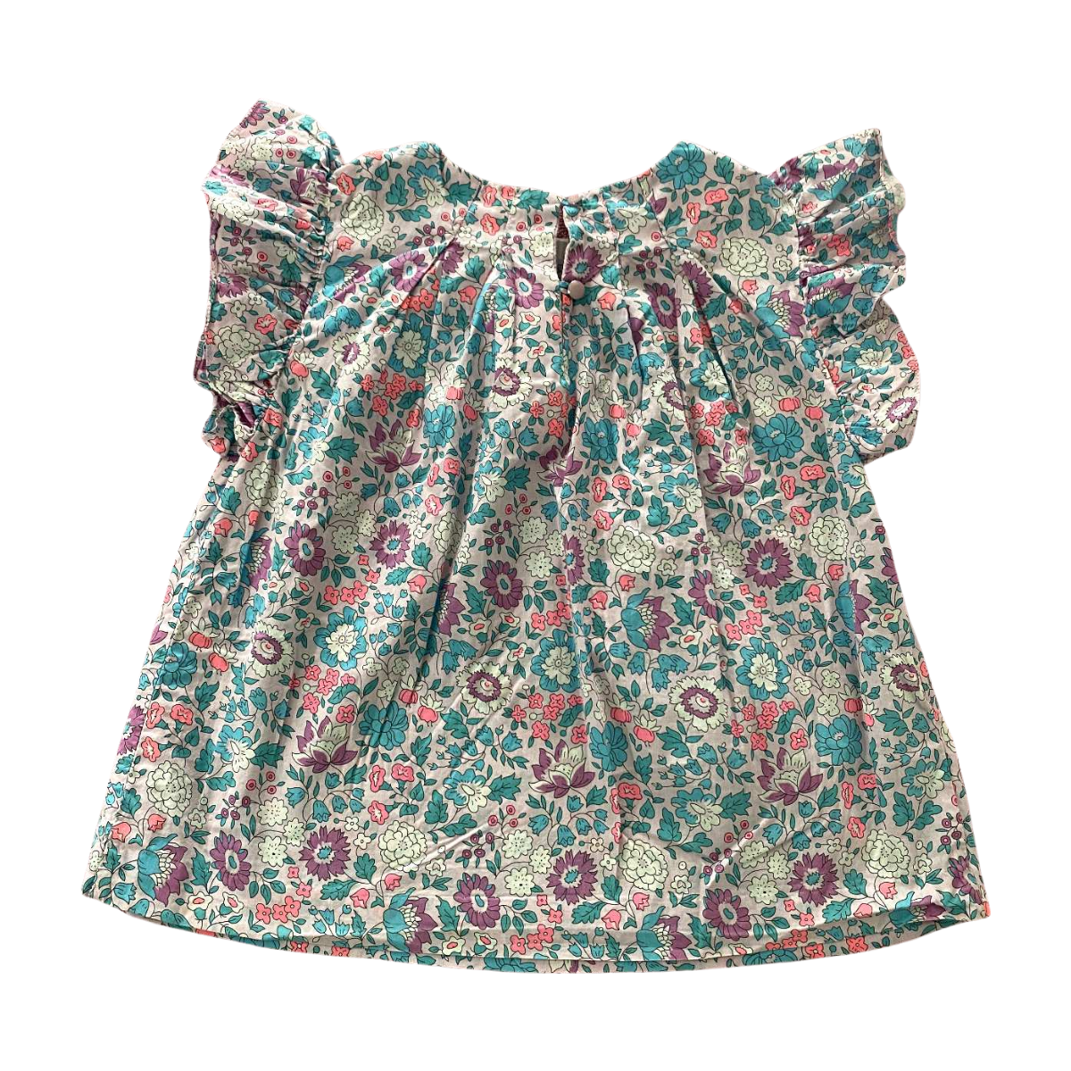 JACADI - BLOUSE - ROSE, BLEU - 6 ANS