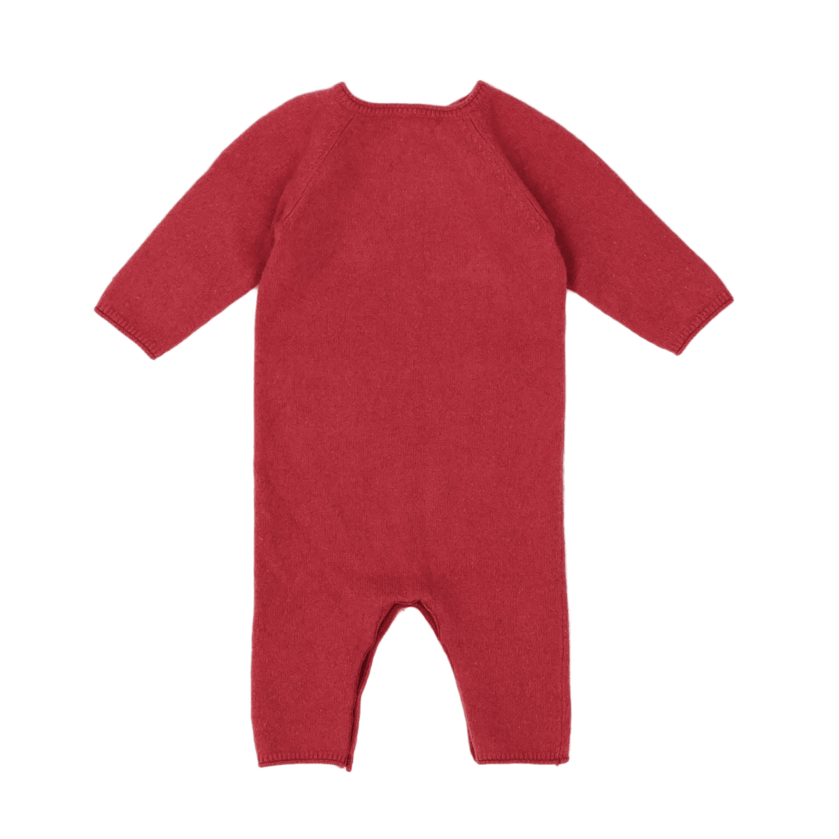 BONPOINT - Combinaison rouge en cachemire - 6 mois