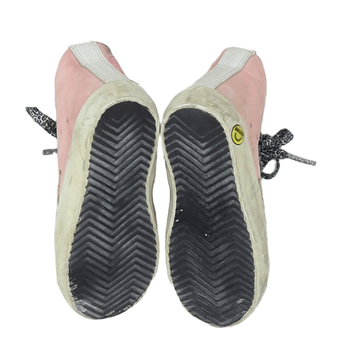 GOLDEN GOOSE - Neue rosa Sneaker mit weißem Stern - 24