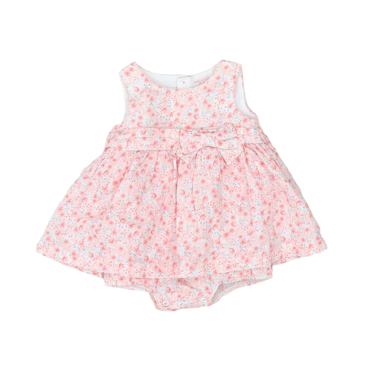 LILI GAUFRETTE - ROBE - ROSE - 3 MOIS