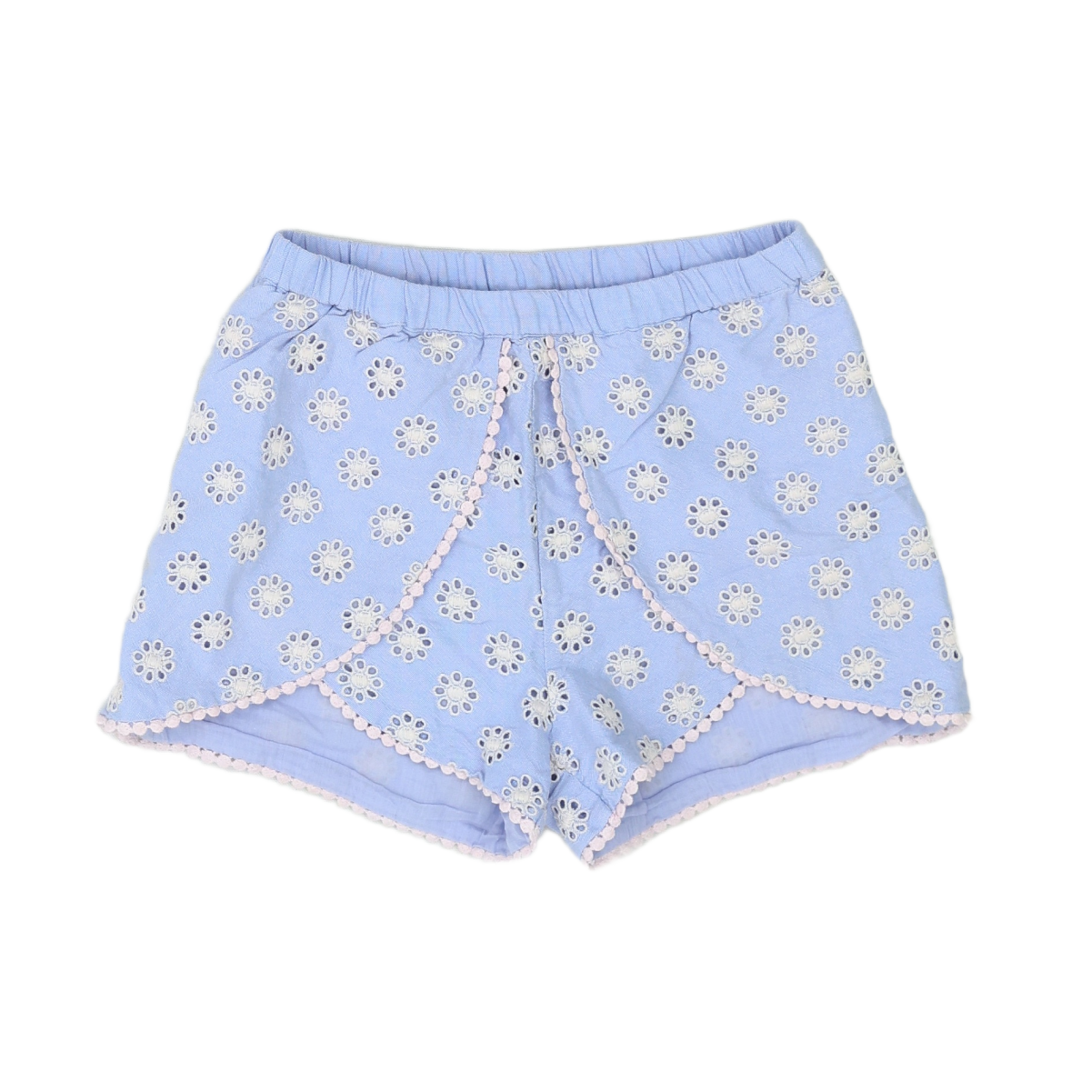 LOUISE MISHA - SHORT - BLEU, BLANC - 10 ANS