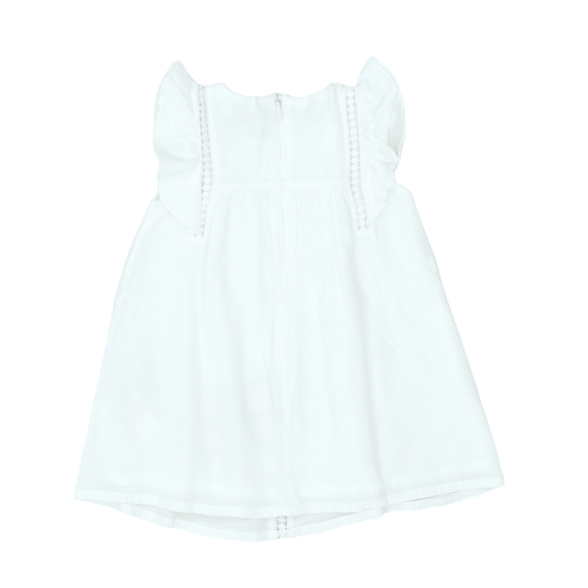 CHLOÉ - ROBE - BLANC - 6 MOIS