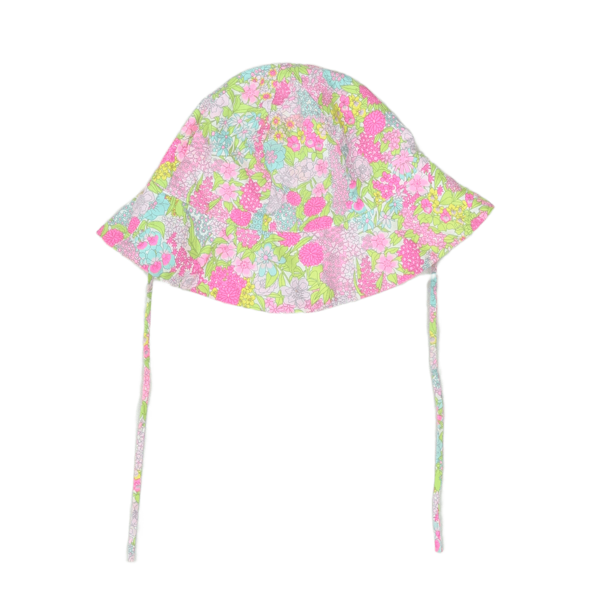 JACADI - Bob mit rosa und grünen Blumen - 12 Monate