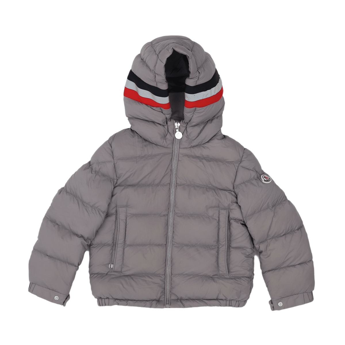 MONCLER - DOWN JACKET - GREY - 6 YEARS