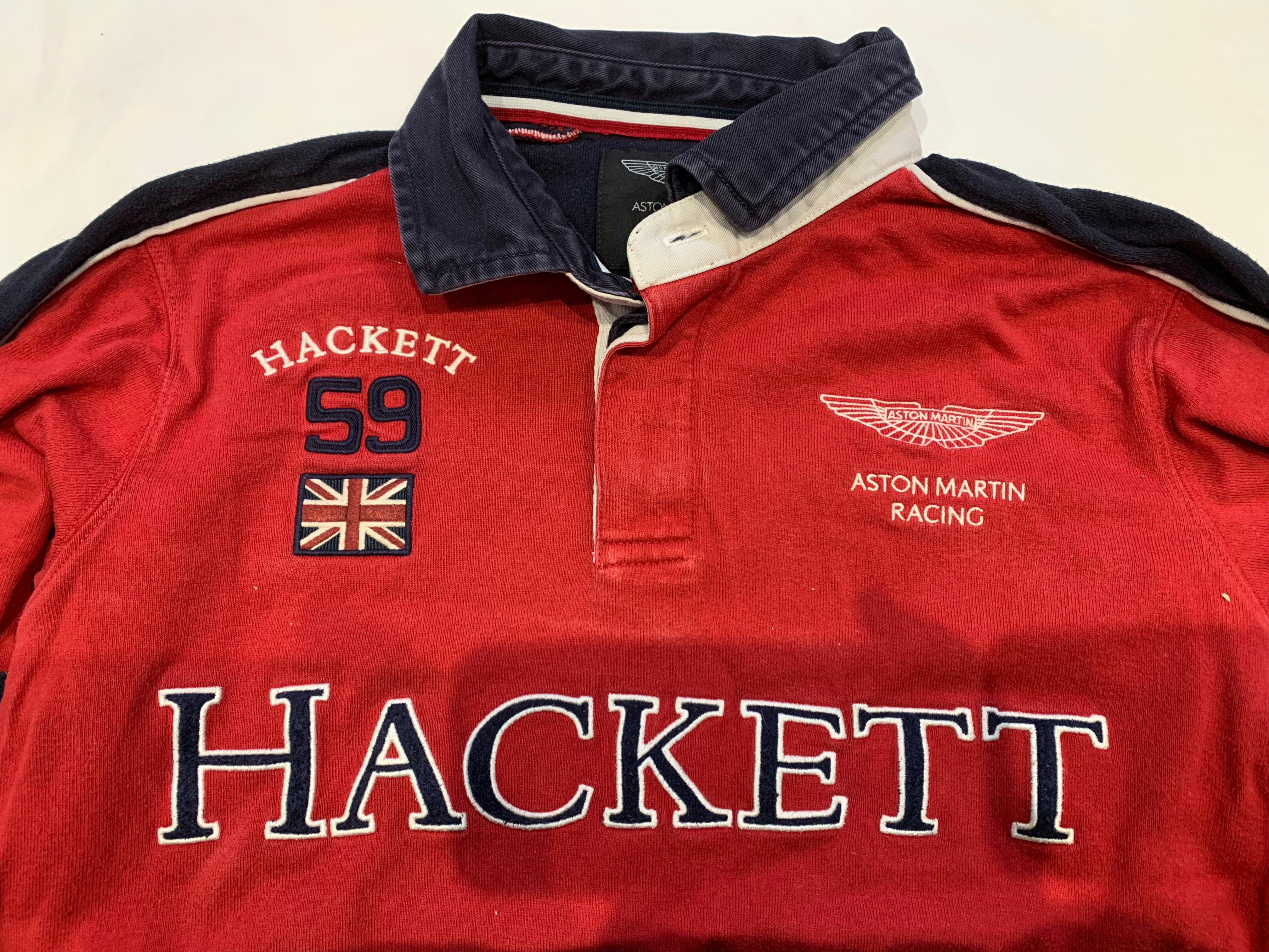 HACKETT - POLO - ROUGE - 11 ANS