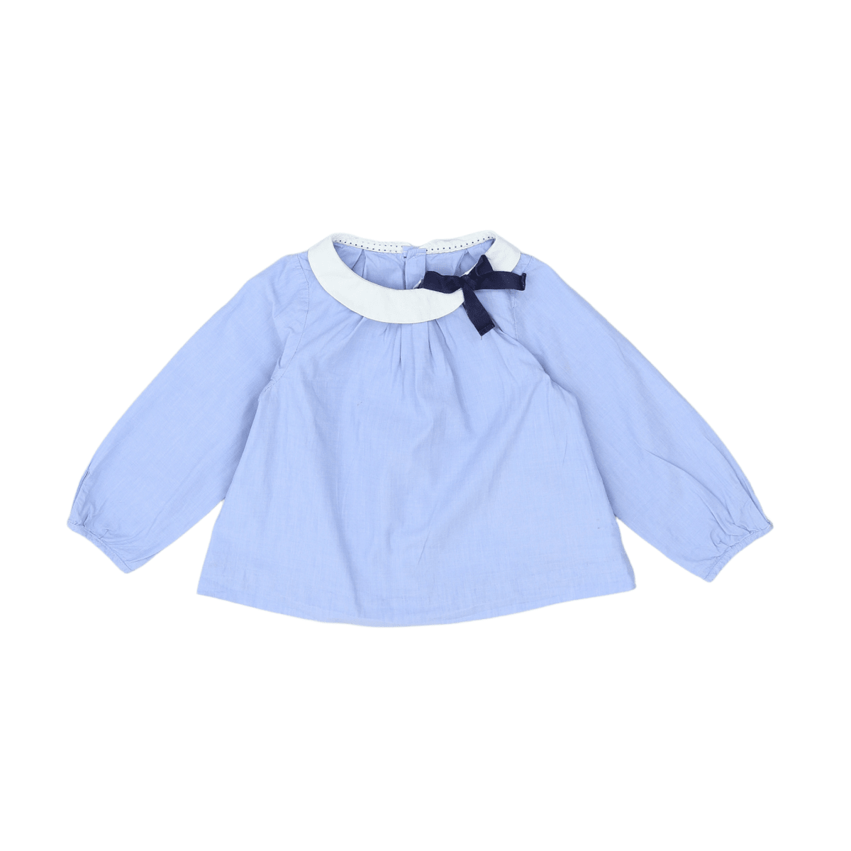 JACADI - BLOUSE - BLEU, BLANC - 24 MOIS