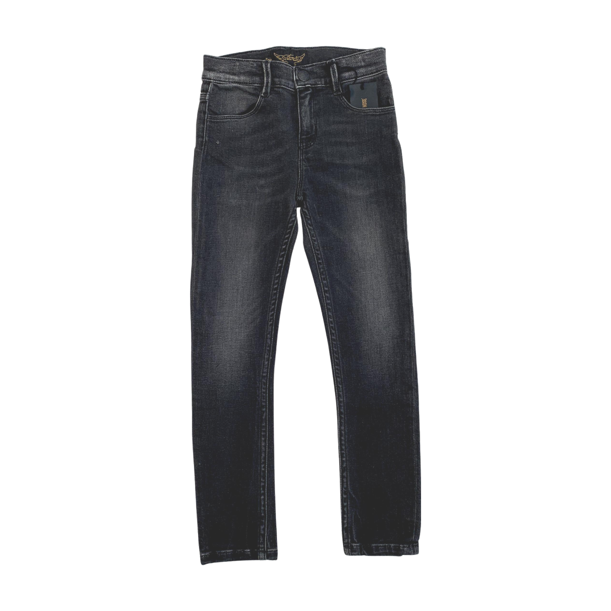 FINGER IN THE NOSE - PANTALON - NOIR - 6 ANS