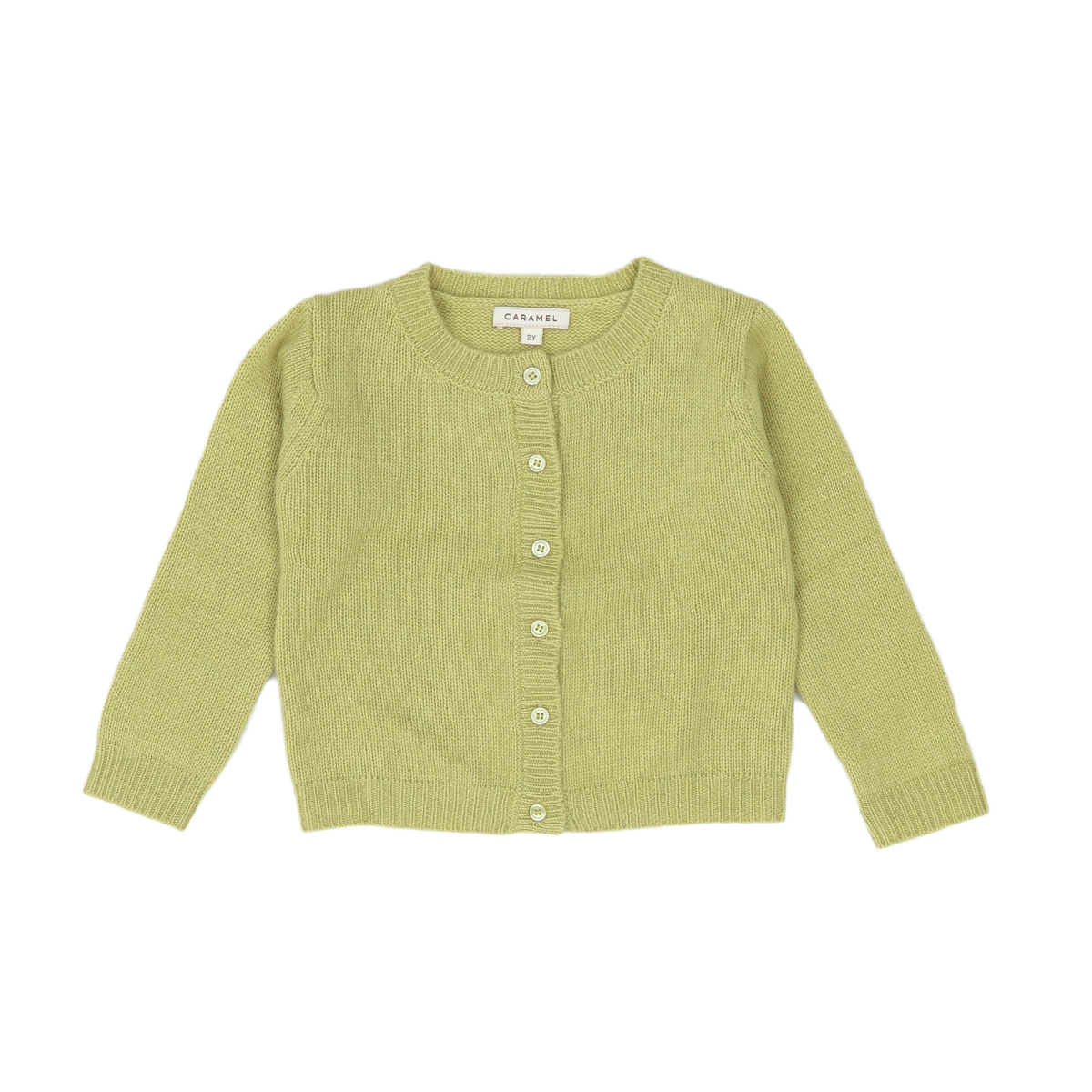 CARAMEL - CARDIGAN - VERT - 24 MOIS