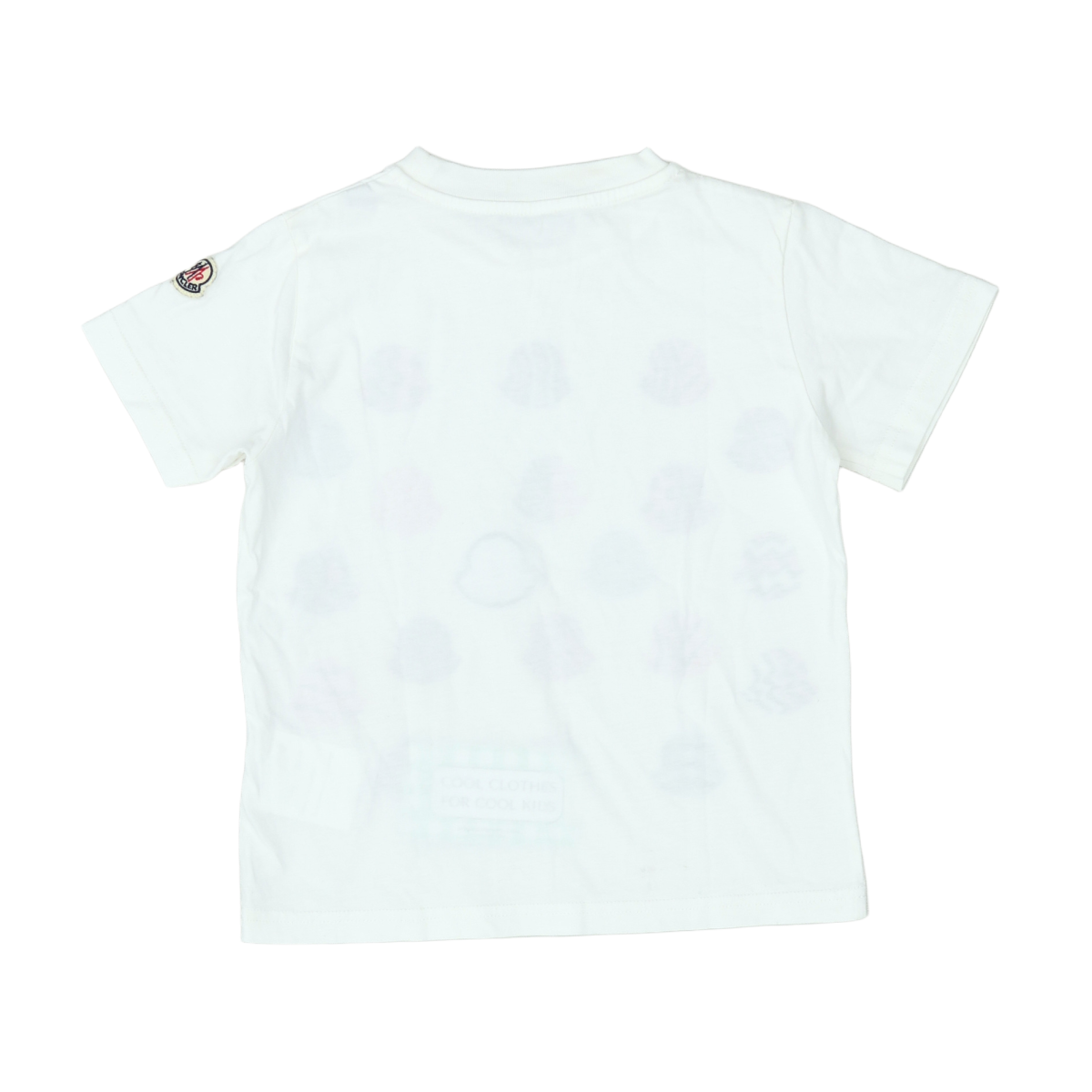 MONCLER - T-SHIRT - BLANC - 4 ANS