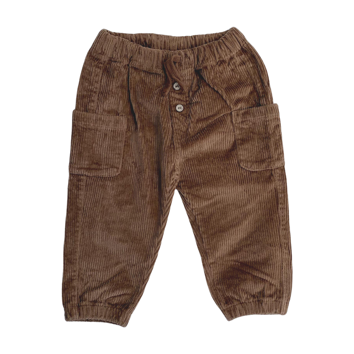 QUINCY MAE - PANTALON - MARRON - 18 MOIS