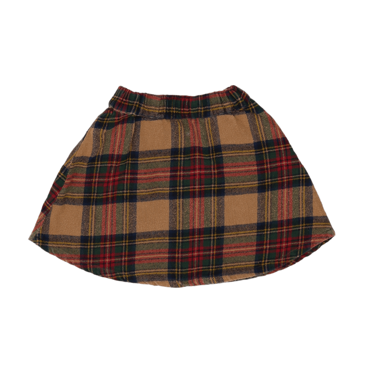 FINGER IN THE NOSE - Brauner karierter Rock - 2 Jahre