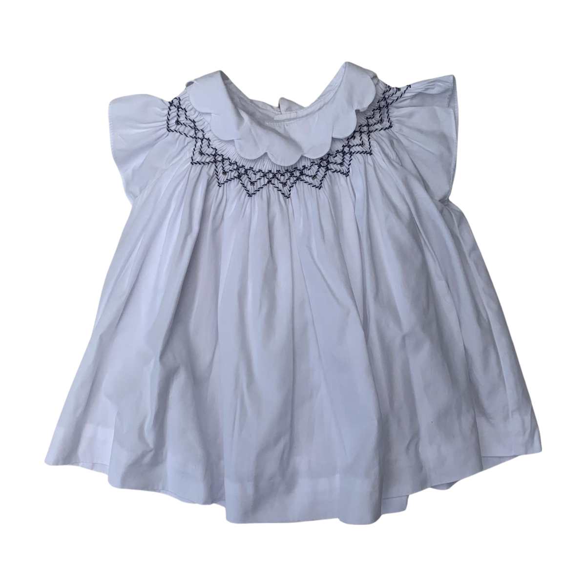 JACADI - ROBE - BLANC - 3 MOIS