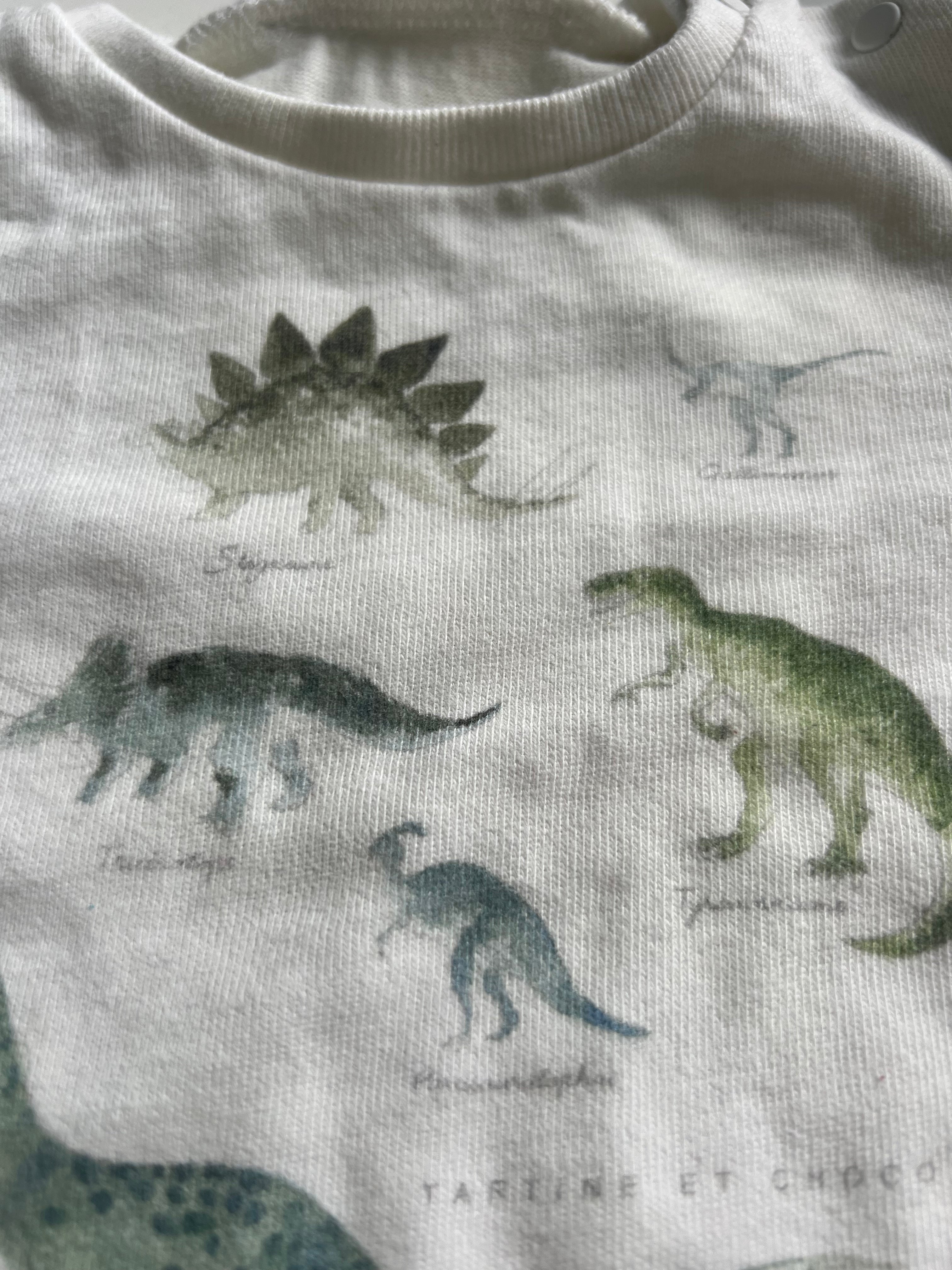 TARTINE & CHOCOLAT - T-SHIRT - BLANC - 6 MOIS