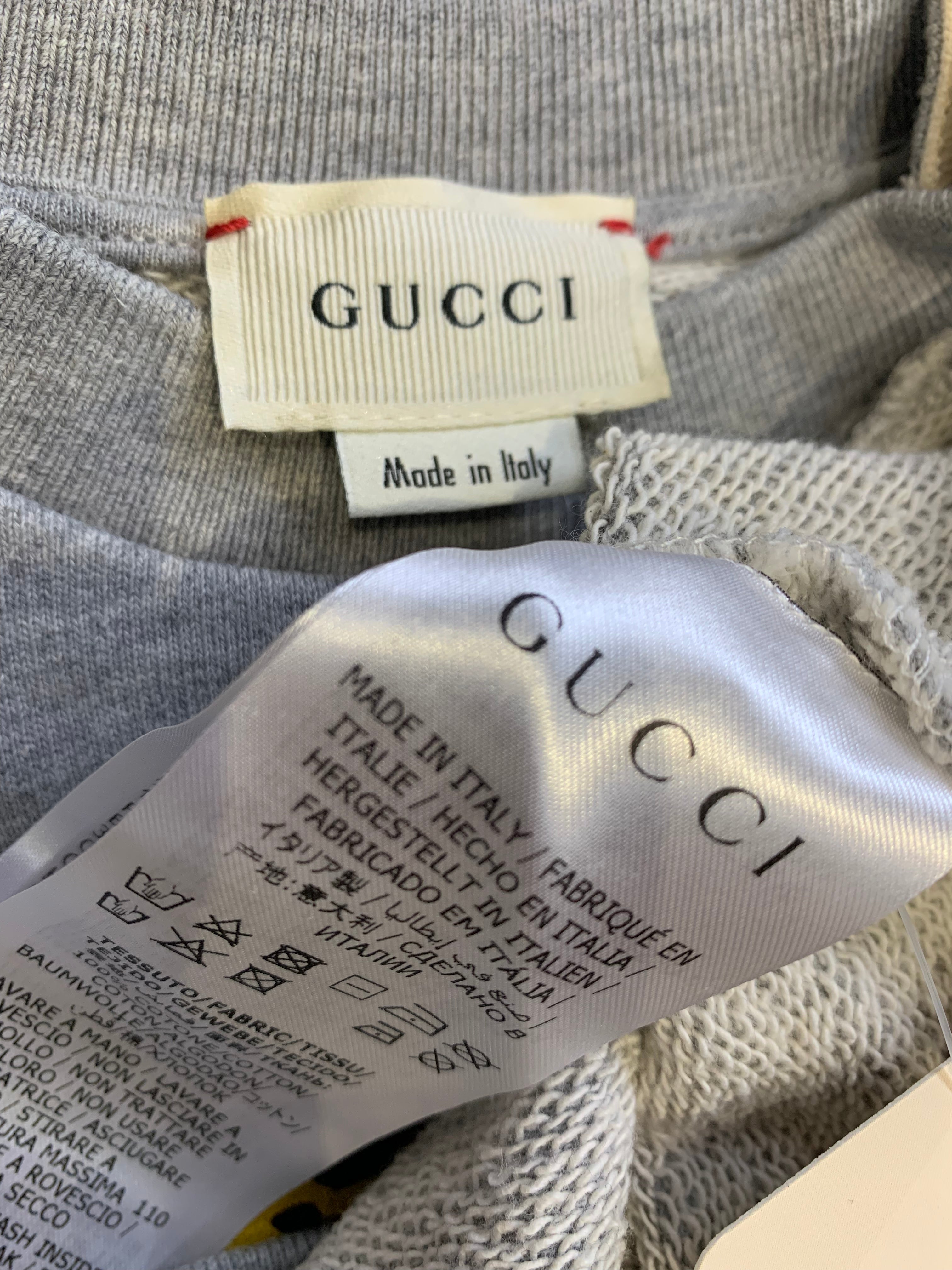 GUCCI – PULLOVER – GRAU – 24 MONATE