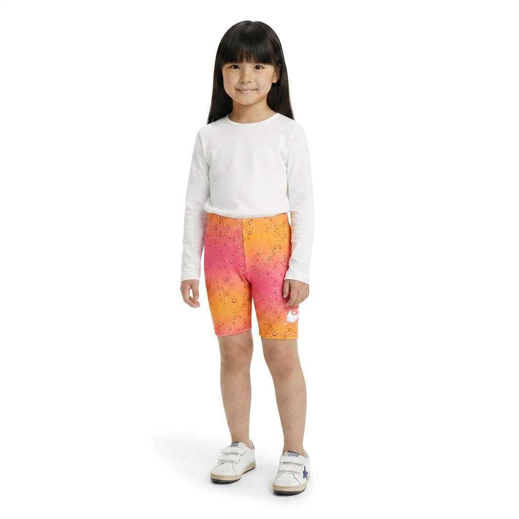 NIKE - LEGGING - ROSE, ORANGE - 6 ANS