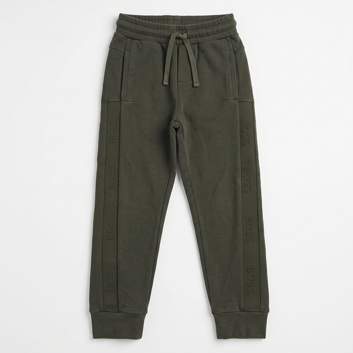 BOSS - JOGGING - VERT - 6 ANS