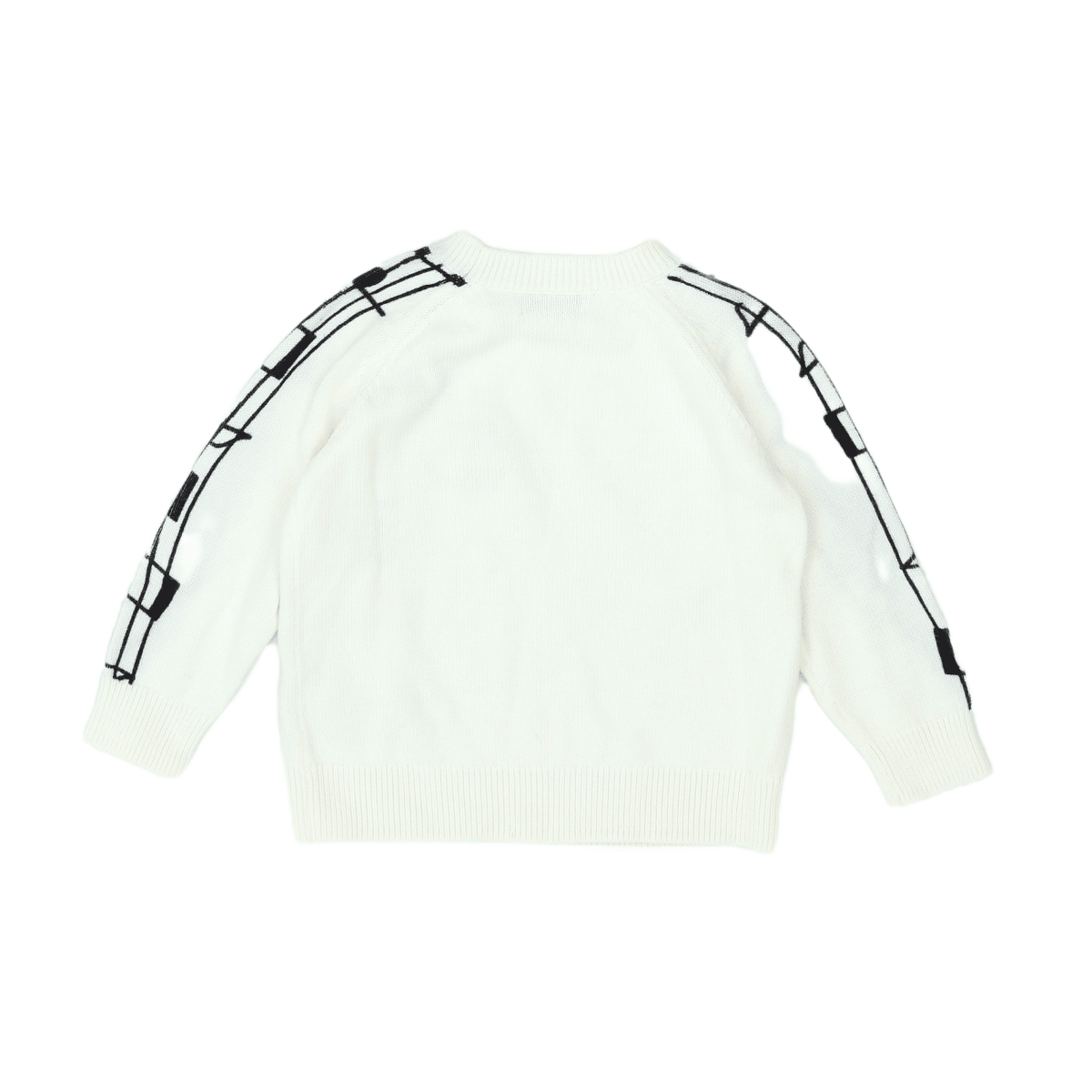 STELLA MCCARTNEY - PULL - BLANC, NOIR - 4 ANS