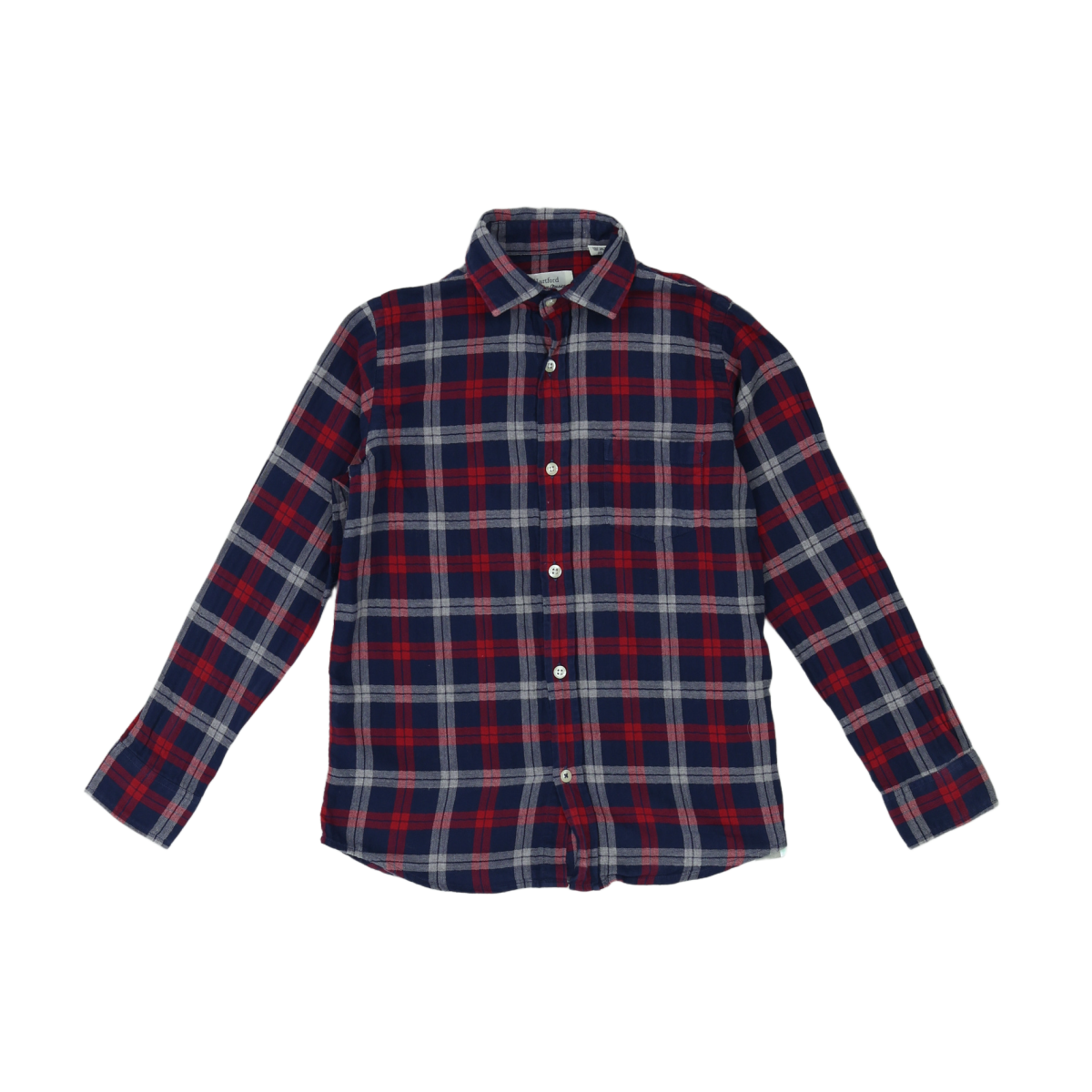 HARTFORD - CHEMISE - ROUGE, BLEU - 8 ANS