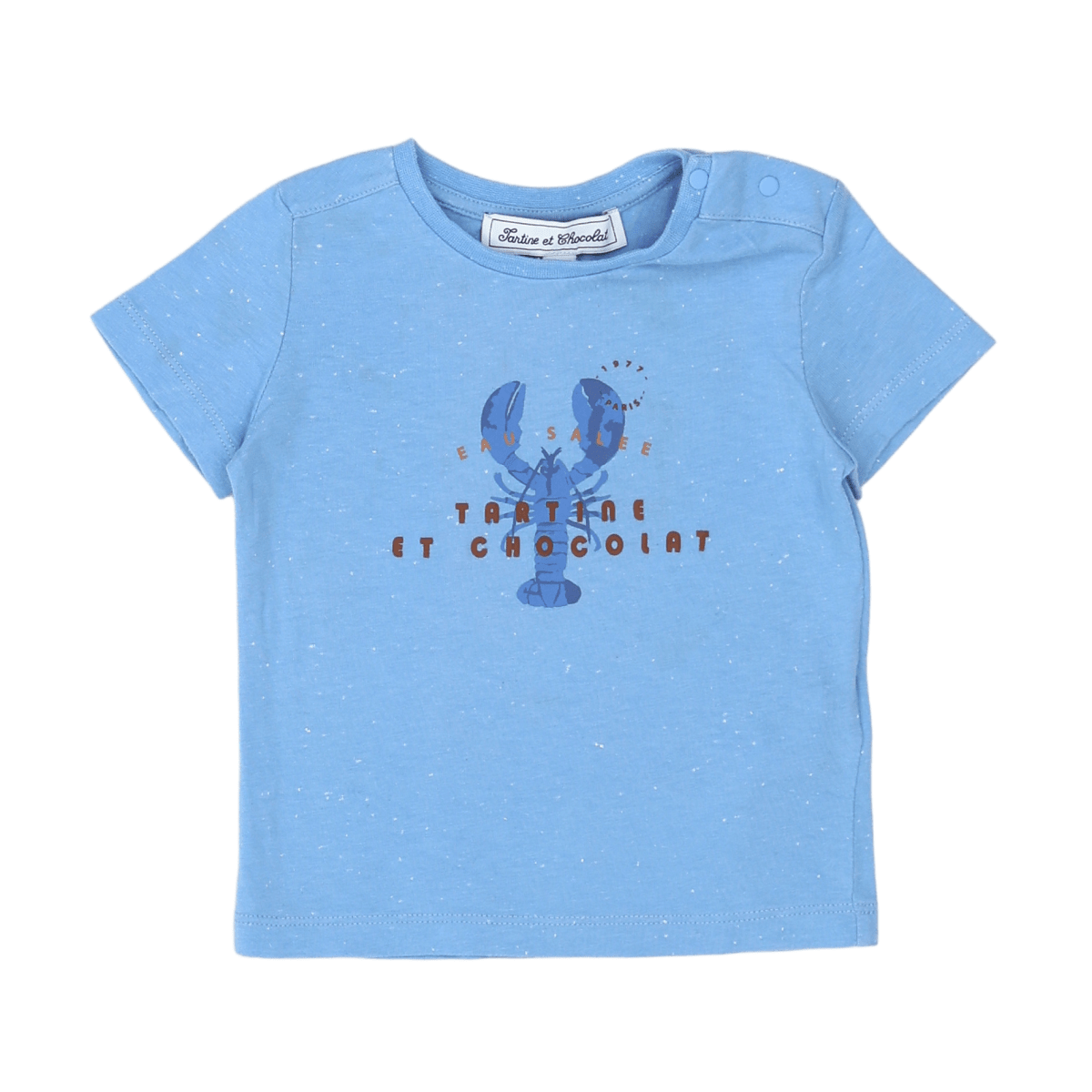 TARTINE & CHOCOLAT - T-SHIRT - BLEU - 18 MOIS