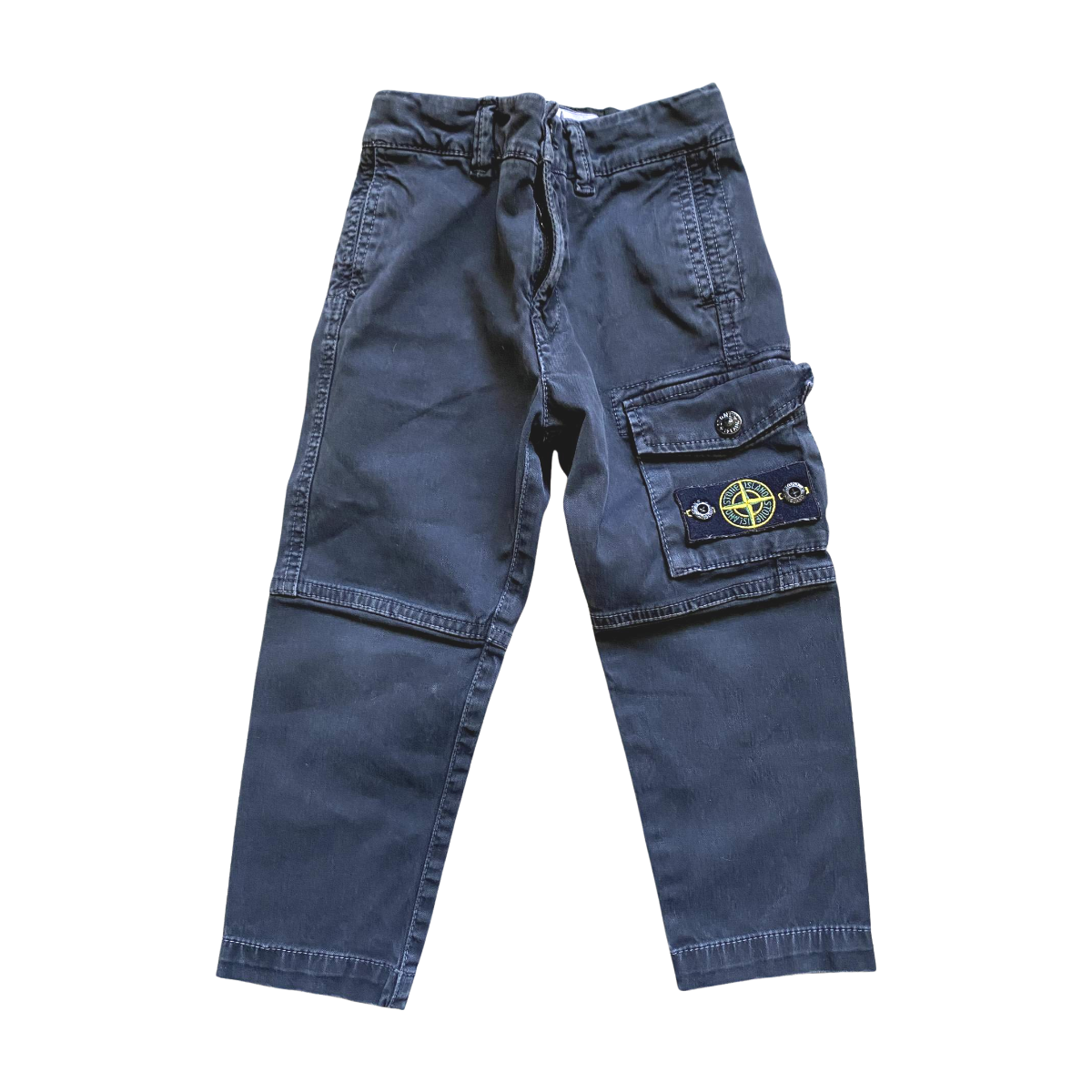 STONE ISLAND - PANTALON - NOIR - 24 MOIS