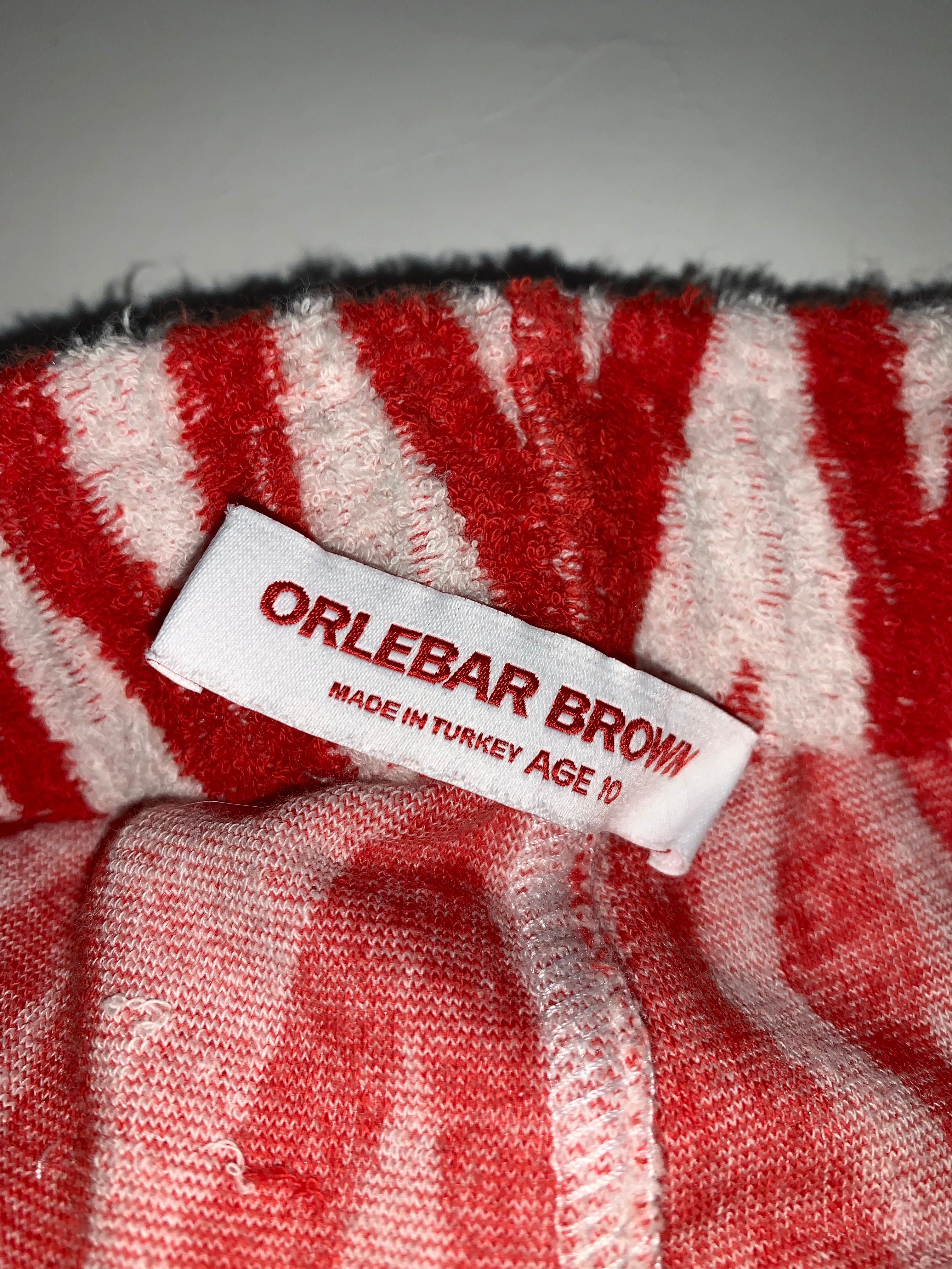 ORLEBAR BROWN - ENSEMBLE - ROUGE, BLANC - 12 ANS