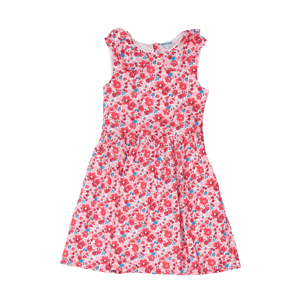 JACADI - ROBE - ROSE, BLANC - 12 ANS