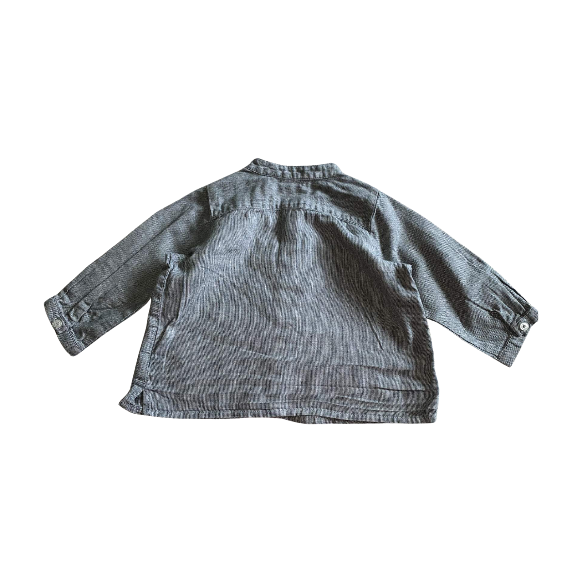 BONPOINT - CHEMISE - GRIS - 6 MOIS