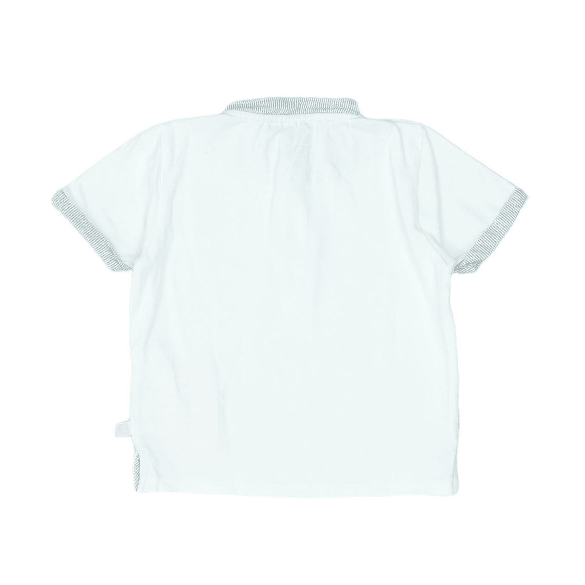 LES ENFANTINES - POLO - WEIß, BLAU - 3 JAHRE