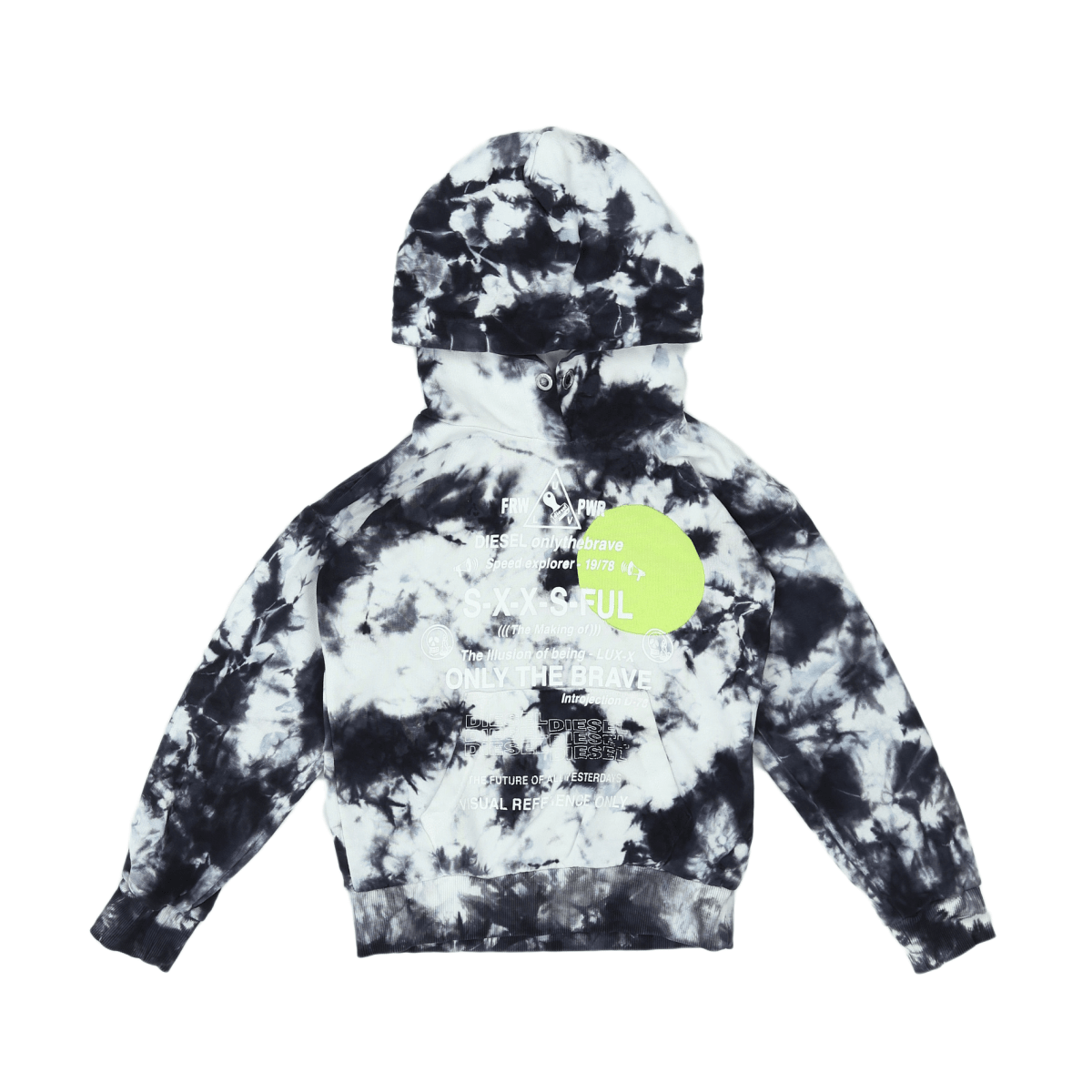 DIESEL - SWEAT - NOIR, BLANC - 6 ANS