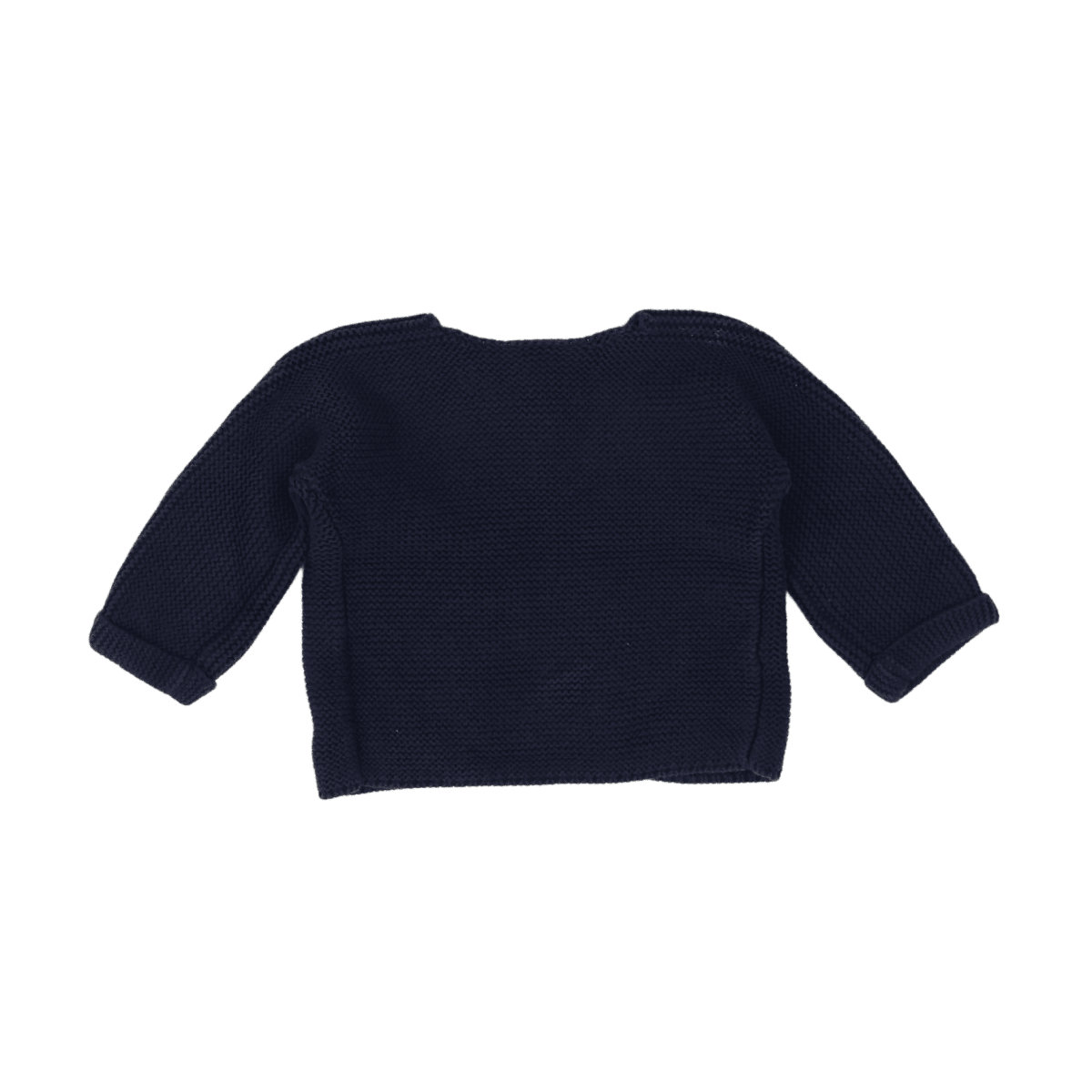 PETIT BATEAU - CARDIGAN - BLEU - 12 MOIS