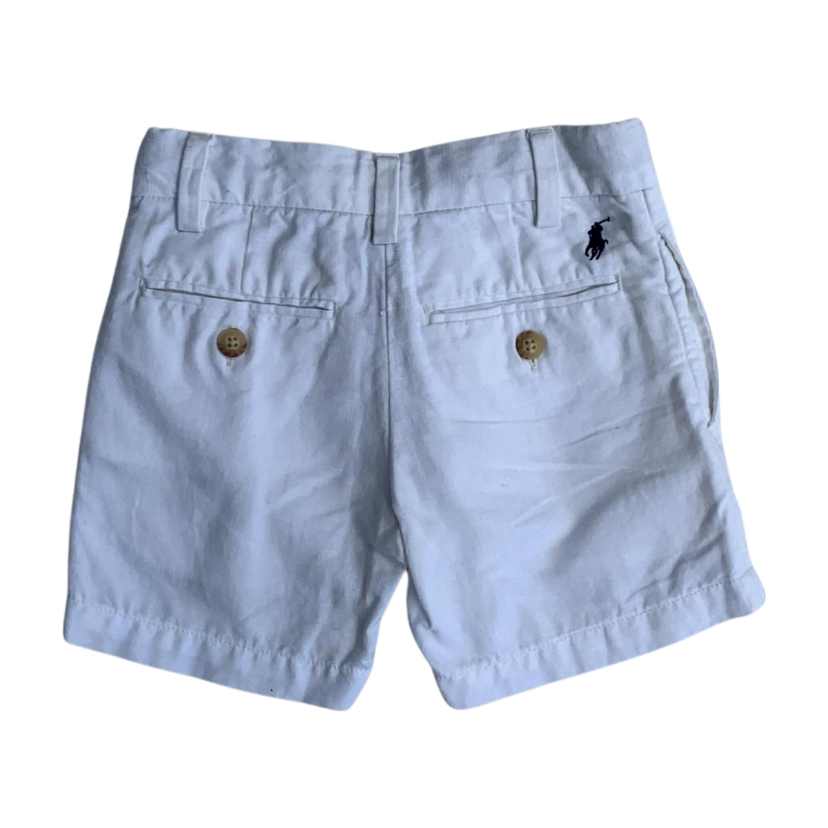 RALPH LAUREN - SHORT - BLANC - 24 MOIS