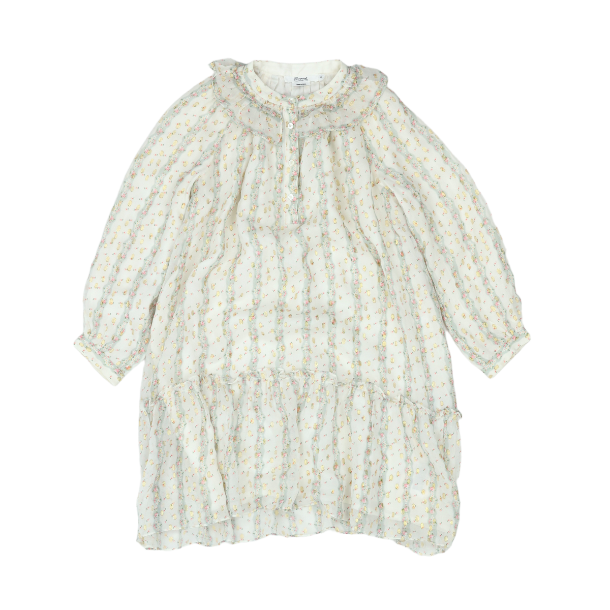 BONPOINT - ROBE - BLANC - 8 ANS