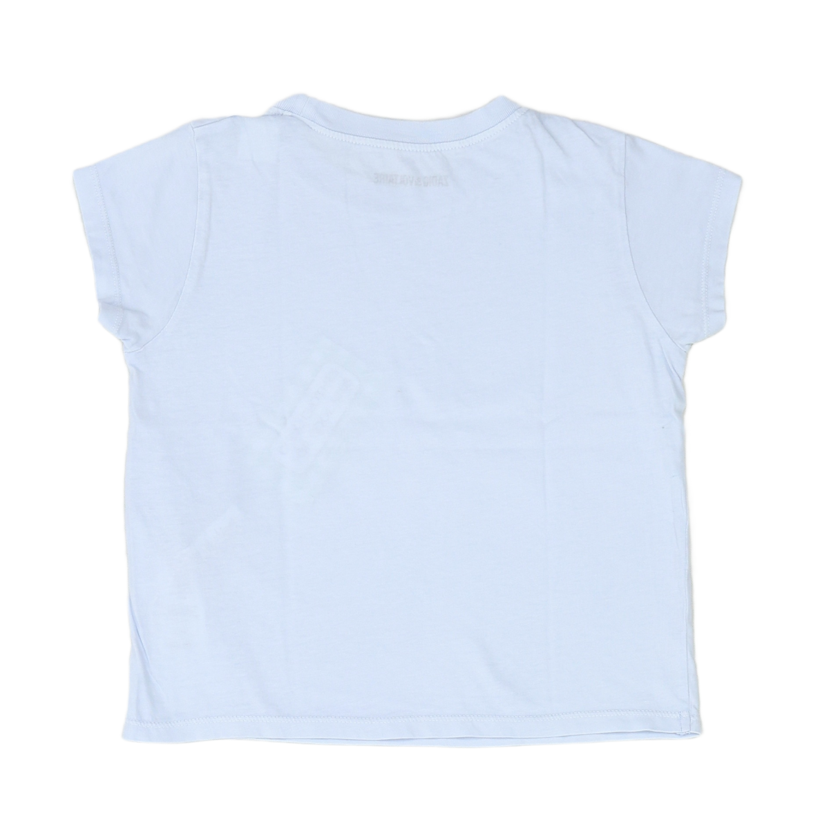 ZADIG & VOLTAIRE - T-SHIRT - BLEU - 8 ANS