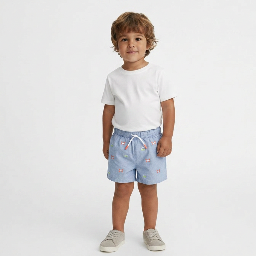 JACADI - SHORT DE BAIN - BLEU - 24 MOIS