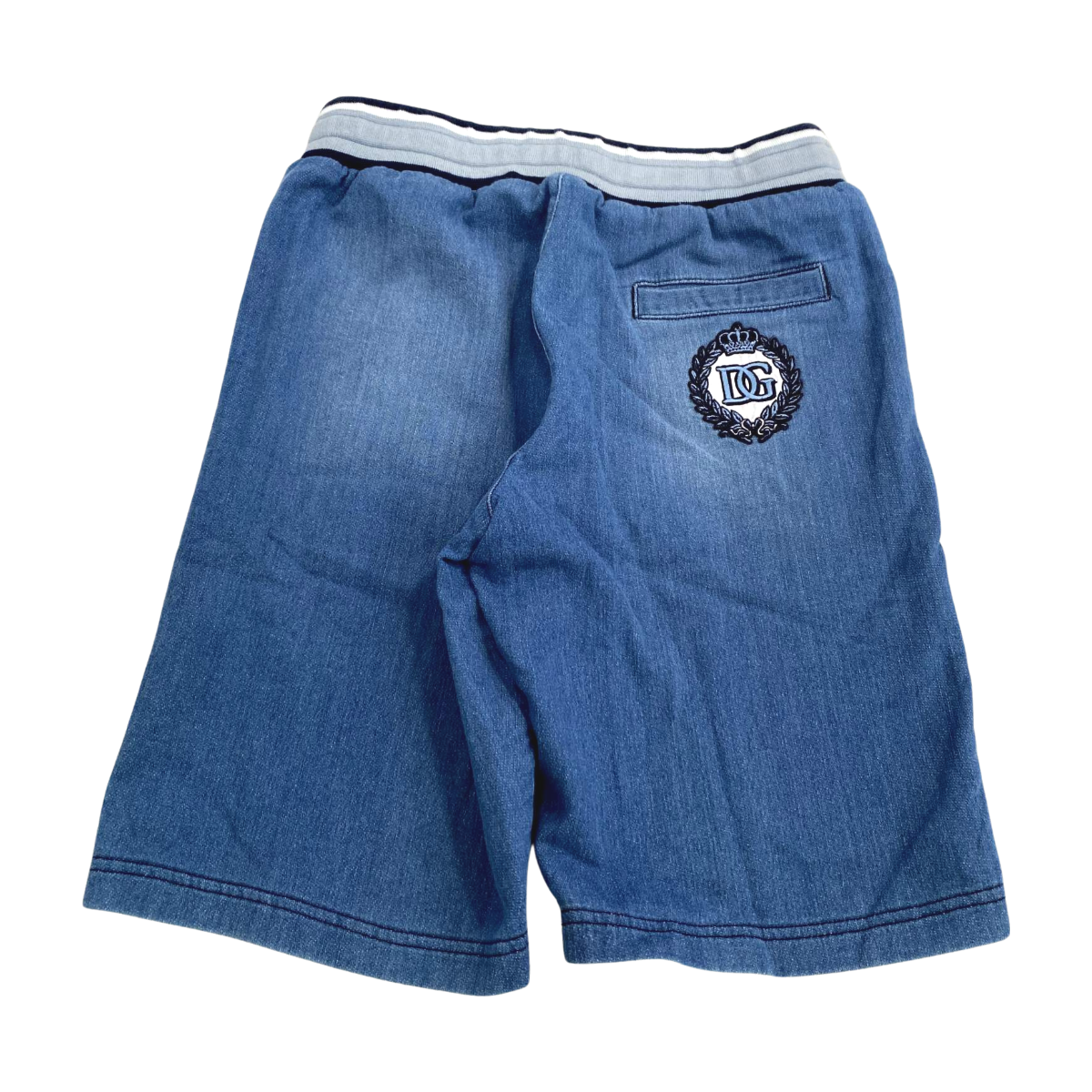 DOLCE & GABBANA - BERMUDA - BLEU - 8 ANS