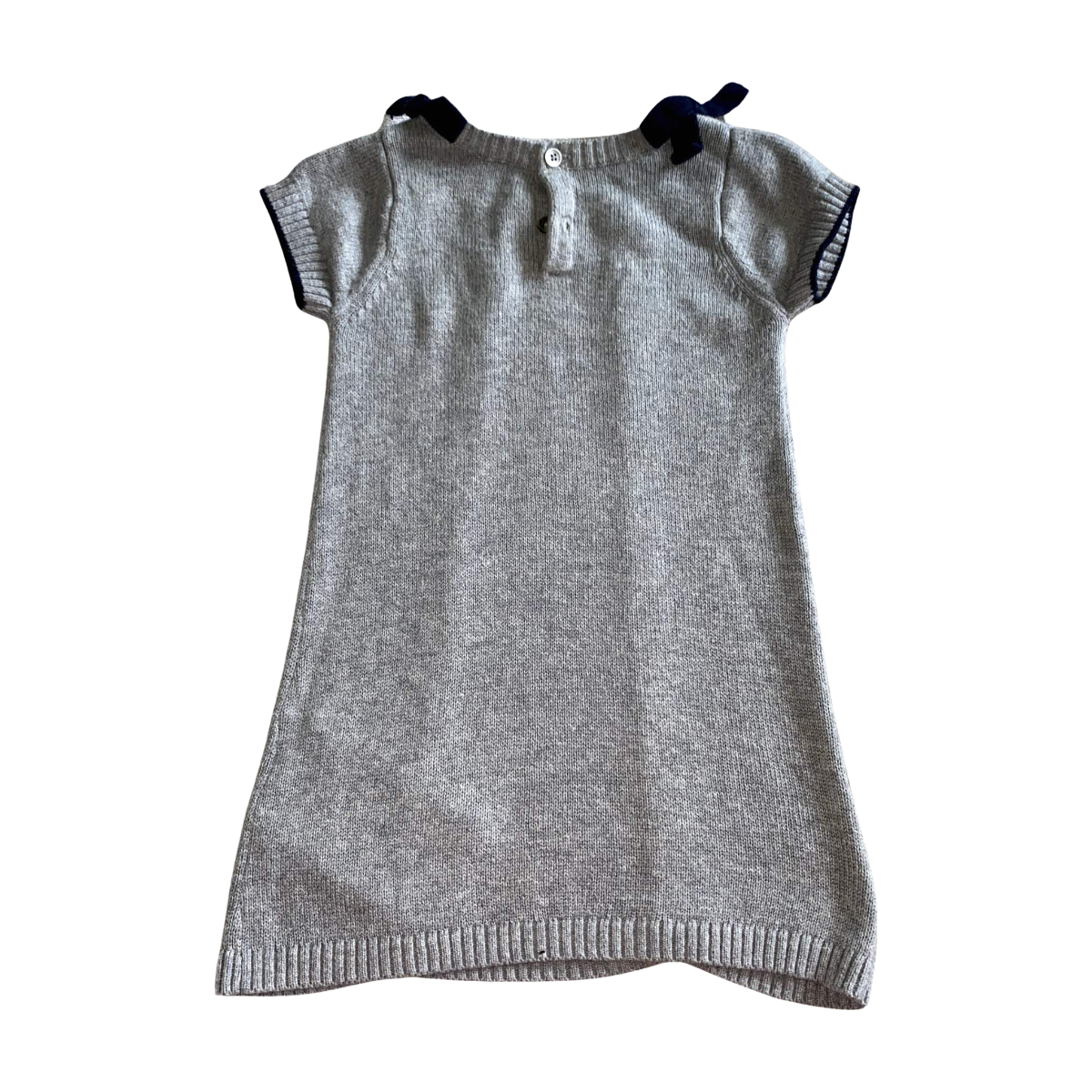 JACADI - ROBE - GRIS - 12 MOIS