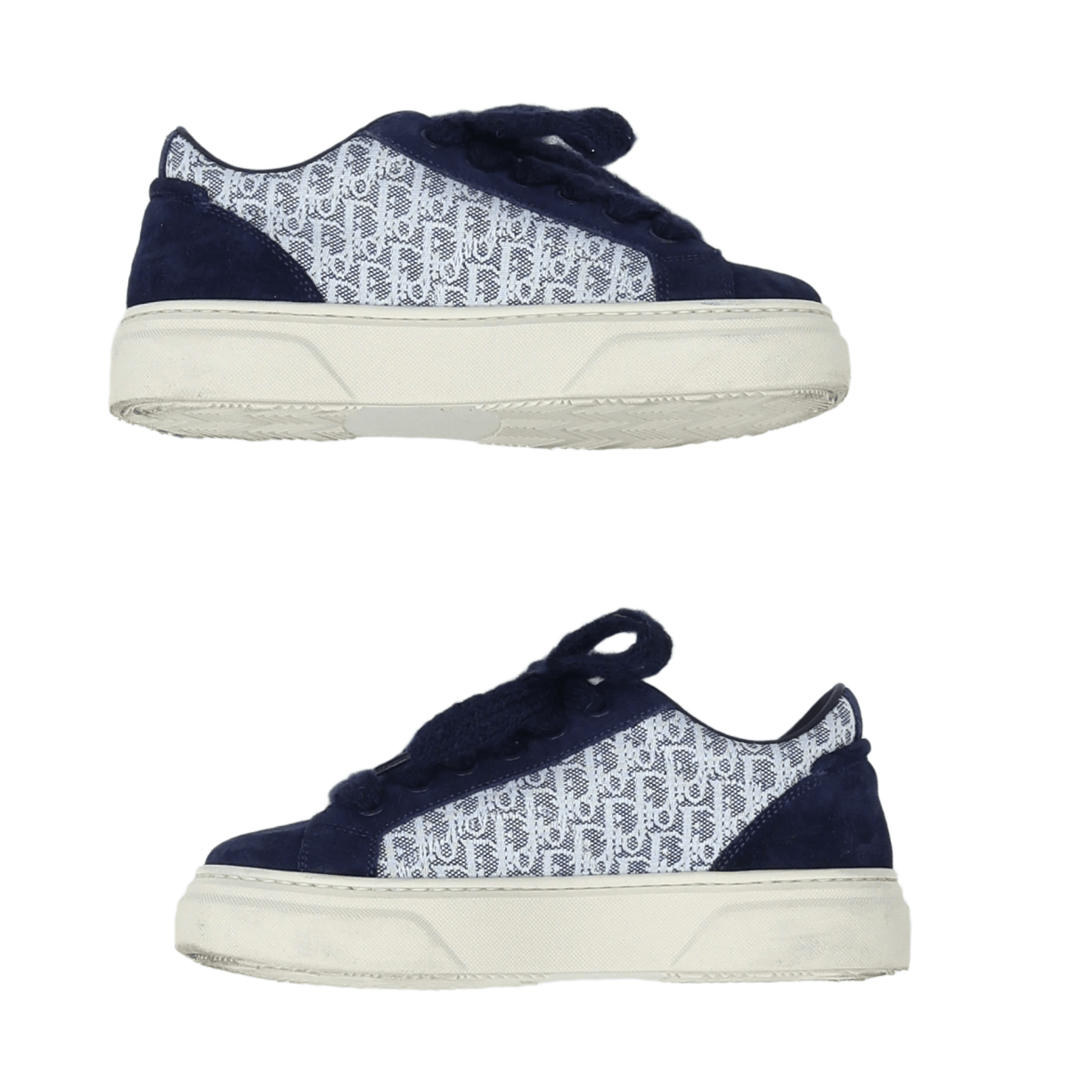 DIOR - SNEAKERS - BLUE, WHITE - 32