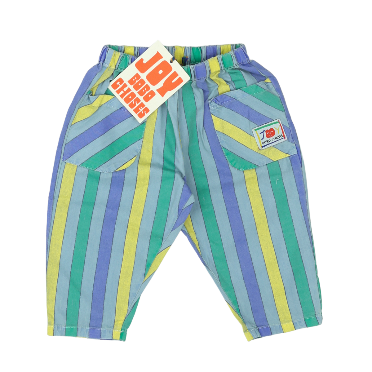 BOBO CHOSES - PANTALON - BLEU, MULTICOLORE - 12 MOIS